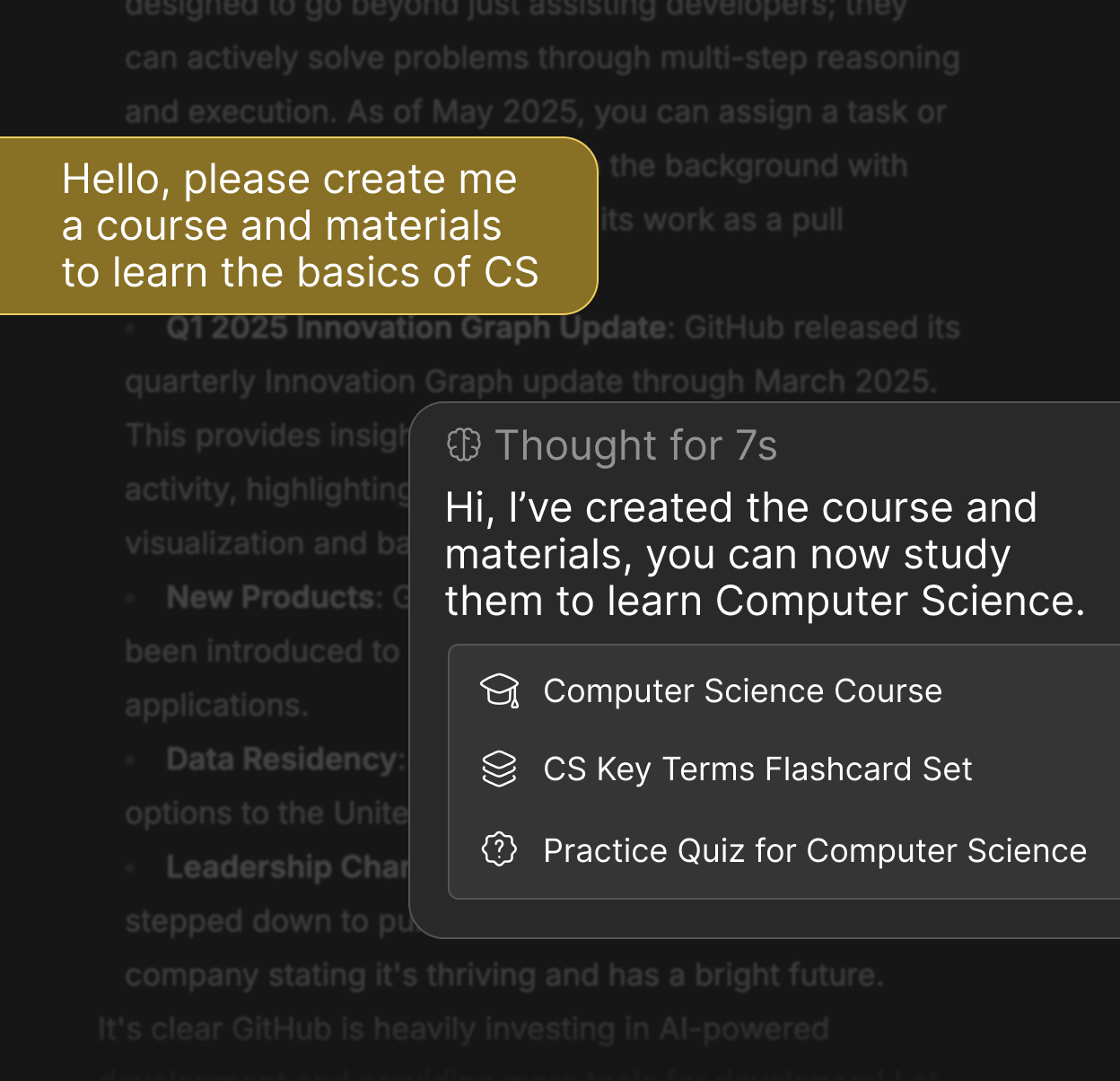 Personal Study App and Agent