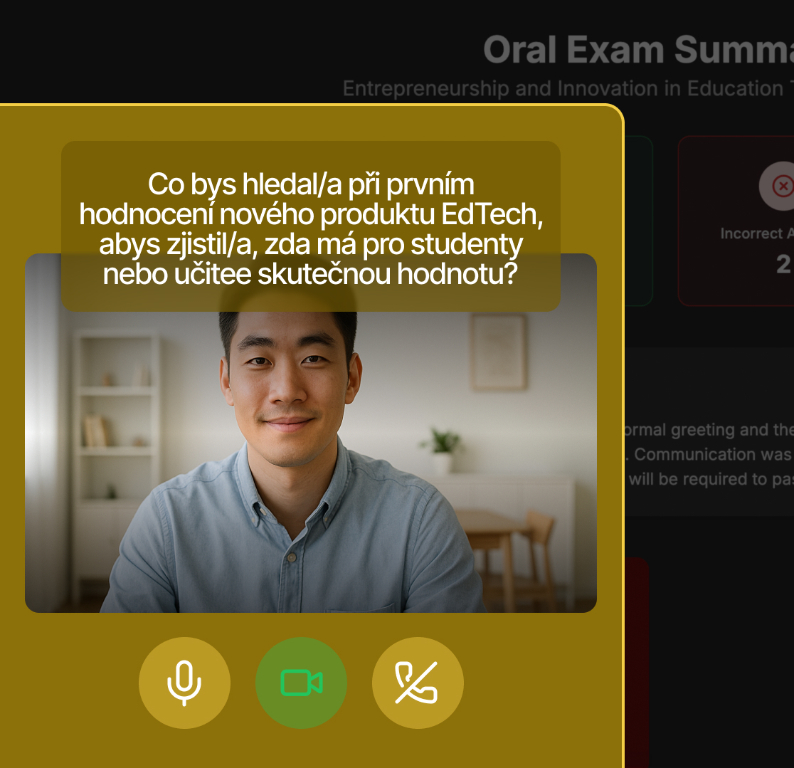Simuluj ústní zkoušku nanečisto s AI